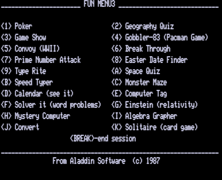 Screen shot